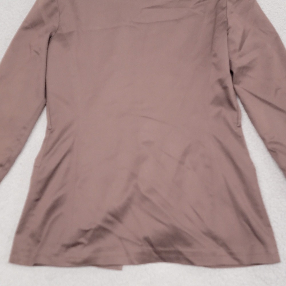 St John Jacket Womens Small Brown Sport Structured Gold Button Military‎ Pockets - Picture 7 of 16